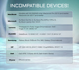 Teamgee 14" Portable Monitor, FHD IPS Laptop Screen Extender with 90° Foldable Stand/Dual Speakers, HDMI/USB-A/Type-C Plug and Play for 13”-17” Laptops Remote Work, Fits Wins, Mac, Chrome, Switch